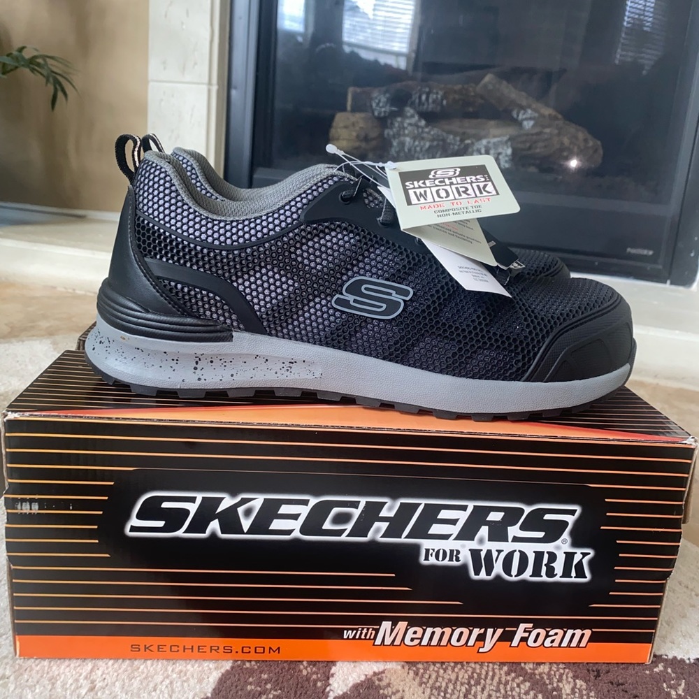 Sketchers For Work with Memory Foam